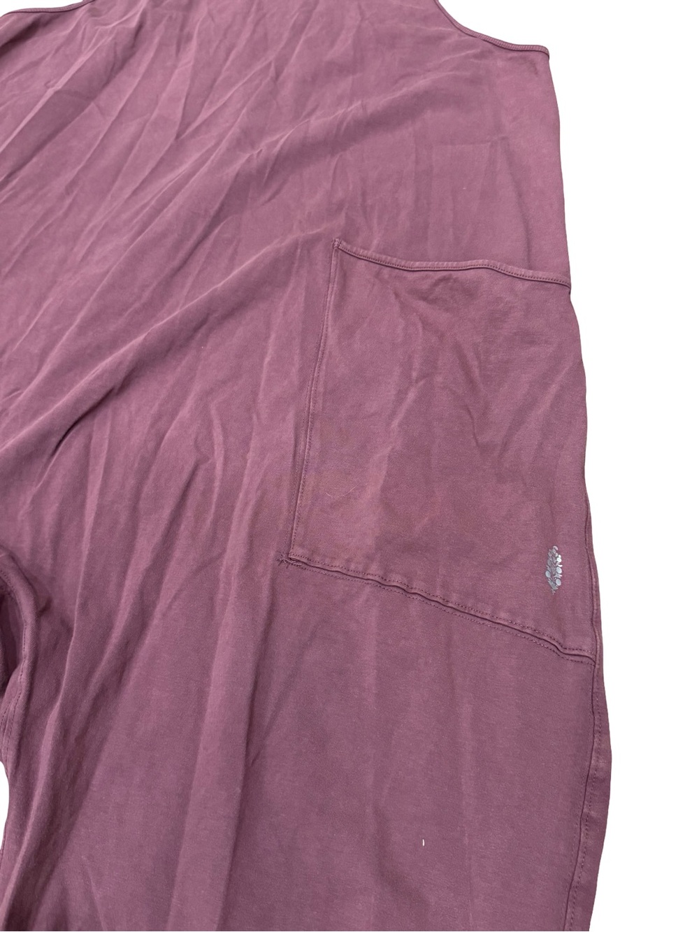 🌟 Free People Movement Hot Shot Onesie Pomegranate Slouchy Romper Size M - Picture 11 of 12